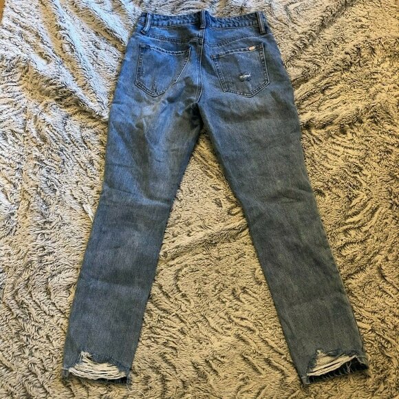 Special A Women's Light Wash Distressed Denim Skinny Jeans Size 1 - Picture 2 of 9
